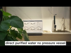 Μεγάλη ροή 2000 εμπορικό φίλτρο 7-σκηνικού νερού εξαγνιστών νερού GPD που πίνει το ασφαλές σύστημα