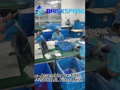 A Closer Look at BriskSpring’s Pre-Filter Production Line