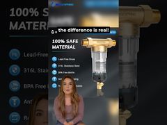 Χειροκίνητος καθαρισμός φίλτρου Spin Down Sediment για ολόκληρο το σπίτι