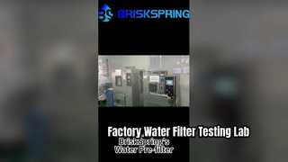 Πώς ελέγχονται τα φίλτρα νερού | Inside BriskSpring Water Filter Testing Lab