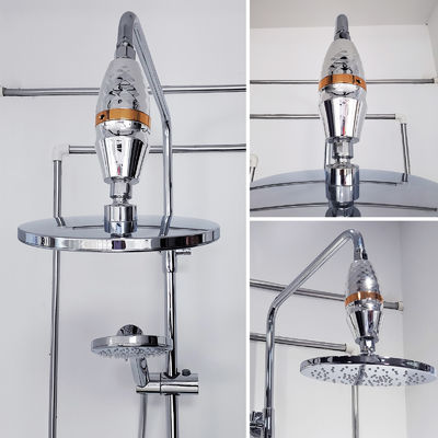 Φίλτρο ντους πολλαπλών σταδίων Απολαύστε καθαρότερα ντους – Προστατέψτε το δέρμα, τα μαλλιά και το μπάνιο σας