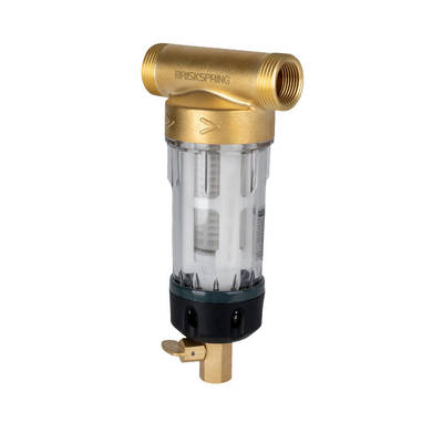 Τελευταία προφίλτρα νερού τροφίμων 50 μικρών επαναχρησιμοποιήσιμο σχεδιασμό με σύστημα πλύσης και βαθιάς καθαρίσεως για το οικιακό νερό