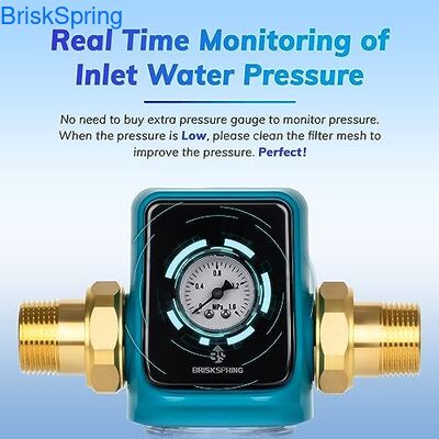 Προφίλτρο νερού 3/4 ίντσας με ρυθμό ροής 5T/H και σχεδιασμό αυτοκαθαρισμού για οικιακή χρήση