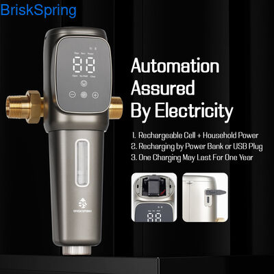 Πλήρως αυτόματο προφίλτρο έξυπνο φίλτρο ιζημάτων, αυτόματο πλυντήριο ολόκληρου του σπιτιού προφίλτρο νερού για την προστασία των υδραυλικών εγκαταστάσεων