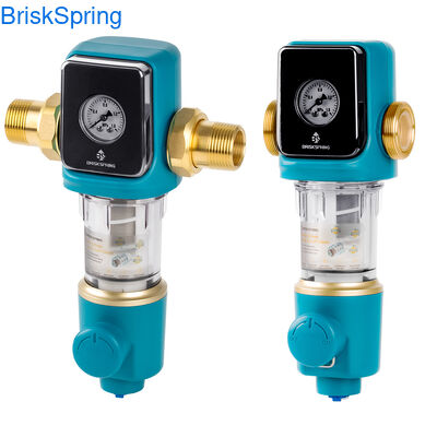 Ελαφρύς προφίλτρας νερού για ολόκληρο το σπίτι με ανθεκτική δομή από ανοξείδωτο χάλυβα και ρυθμό ροής 22 GPM