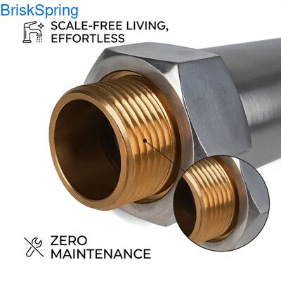 Προηγμένο σύστημα αλμυρού σκληρού νερού: Αποθεματικό και κλιματιστικό χωρίς χημικά για έλεγχο κλίμακας μηδενικής συντήρησης