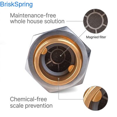 Προηγμένο σύστημα αλμυρού σκληρού νερού: Αποθεματικό και κλιματιστικό χωρίς χημικά για έλεγχο κλίμακας μηδενικής συντήρησης