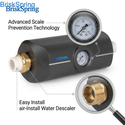 Σύστημα Αποθερμάνσεως Χωρίς Αλάτι Νερού για το Σπίτι ∆ιατηρημένη φυσική τεχνολογία χωρίς χημικά ή αλάτι