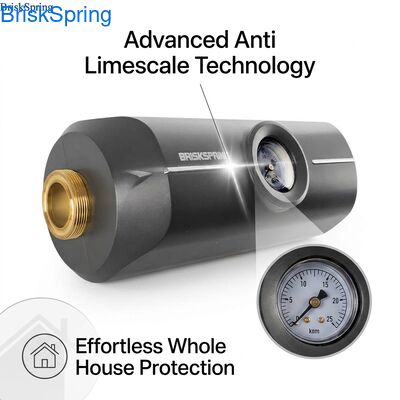 Σύστημα Αποθερμάνσεως Χωρίς Αλάτι Νερού για το Σπίτι ∆ιατηρημένη φυσική τεχνολογία χωρίς χημικά ή αλάτι