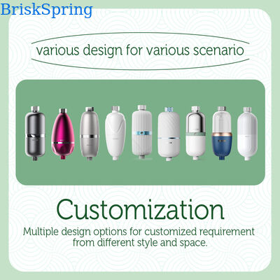BriskSpring T5-M3-BS 1/2 Inch Water Scale Inhibitor with Replaceable Cartridge and Multi-Stage Filtration for Compact End-Point Installation