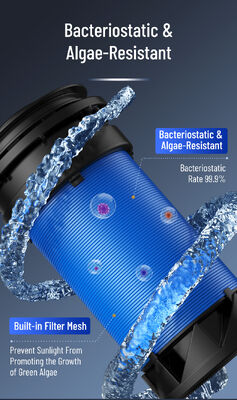BriskSpring HZ-A 7 T/H 40 Micron Πρωτό φίλτρο ιζημάτων ολόκληρου του σπιτιού με εγκατάσταση 360 μοιρών