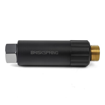 BriskSpring M80-BS MSAP Bioactive Anti-Scale Water Filter with Replaceable Cartridge and 400 Micron Precision Filtration