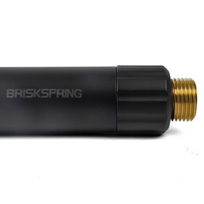 BriskSpring M80-BS MSAP Bioactive Anti-Scale Water Filter with Replaceable Cartridge and 400 Micron Precision Filtration