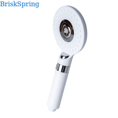 BriskSpring Μικρο-Νανό-Bubble χειροκίνητο ντους με 3 τρόπους ψεκασμού εξοικονόμηση νερού και κατασκευή από ανοξείδωτο χάλυβα SUS304