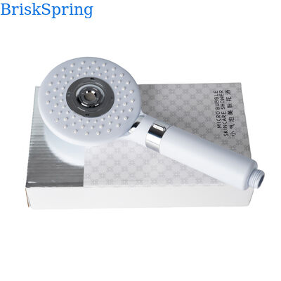 BriskSpring Μικρο-Νανό-Bubble χειροκίνητο ντους με 3 τρόπους ψεκασμού εξοικονόμηση νερού και κατασκευή από ανοξείδωτο χάλυβα SUS304