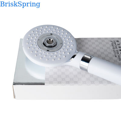 BriskSpring Μικρο-Νανό-Bubble χειροκίνητο ντους με 3 τρόπους ψεκασμού εξοικονόμηση νερού και κατασκευή από ανοξείδωτο χάλυβα SUS304