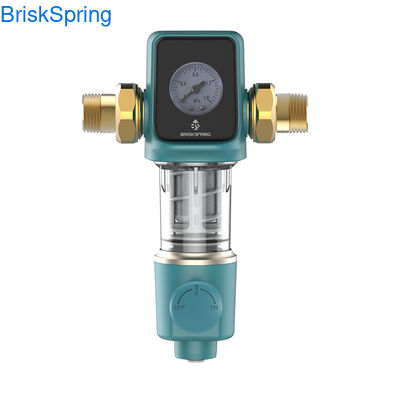 Προφίλτρο αυτοκαθαρισμού από ανοξείδωτο χάλυβα Προφίλτρο νερού ολόκληρου του σπιτιού Προφίλτρο, επαναχρησιμοποιήσιμο σύστημα προφίλτρωσης ιζημάτων υποστροφής για οικιακό υδραυλικό καθαριστή νερού