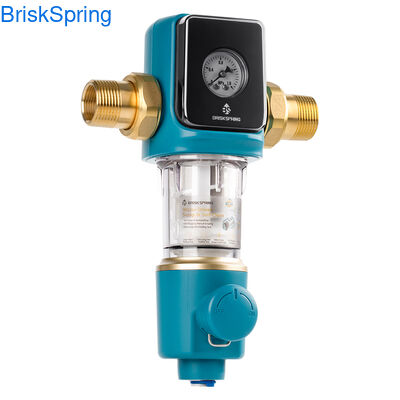 Ελαφρύς προφίλτρας νερού για ολόκληρο το σπίτι με ανθεκτική δομή από ανοξείδωτο χάλυβα και ρυθμό ροής 22 GPM