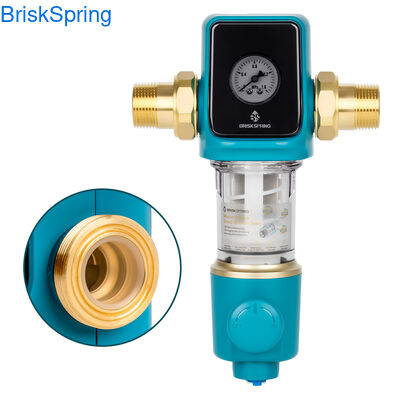 Συμπίεστο προφίλτρο νερού 1,08 κιλά με ανθεκτικό στο φραγμό σχεδιασμό και πλήρη προστασία του συστήματος