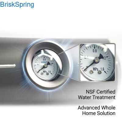 Ολοκληρωμένο Αφαλατωτή Νερού Οικίας από Ορείχαλκο 5T/H Ροή Πιστοποιημένο NSF RoHS