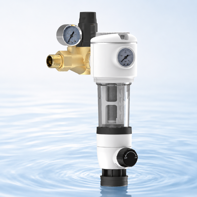 BriskSpring N1-8A-BS Φίλτρο ιζημάτων 40 Micron με διπλή παρακολούθηση πίεσης και χειροκίνητη οπισθοπλύση