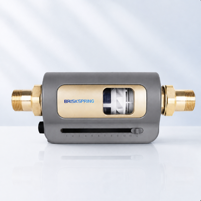 BriskSpring HZ-A 7 T/H 40 Micron Πρωτό φίλτρο ιζημάτων ολόκληρου του σπιτιού με εγκατάσταση 360 μοιρών