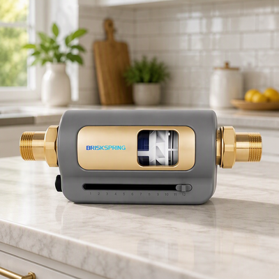 Φίλτρο νερού οικίας 40 Micron με ρυθμό ροής 7T/H και σχεδιασμό αυτοκαθαρισμού